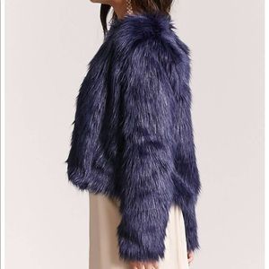 Forever 21 faux fur coat BRAND NEW WITH TAGS!